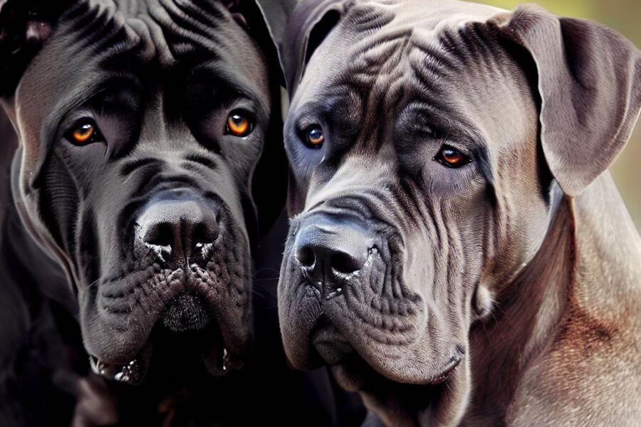 Cane corso czy dog argentyński - podobieństwa
