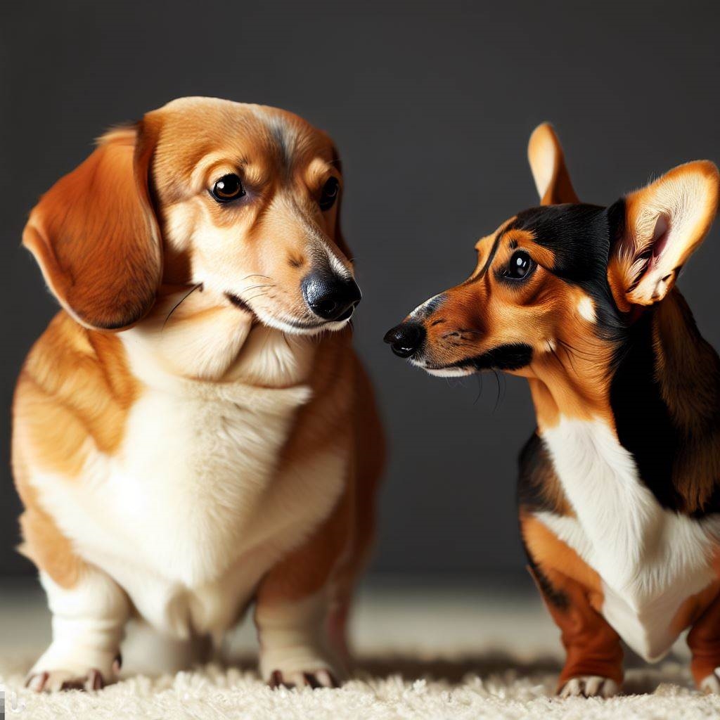 Corgi a jamnik - podobieństwa