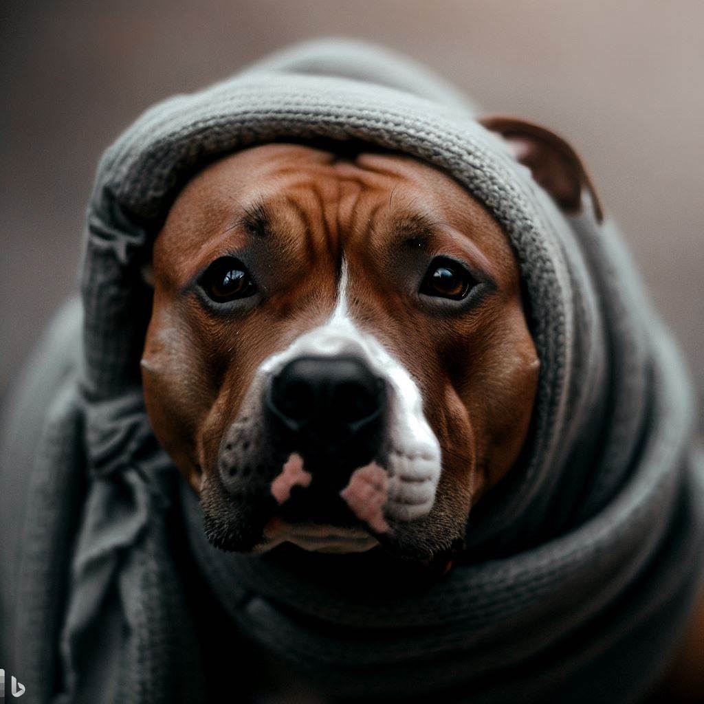 Czy amstaff jest zimno?