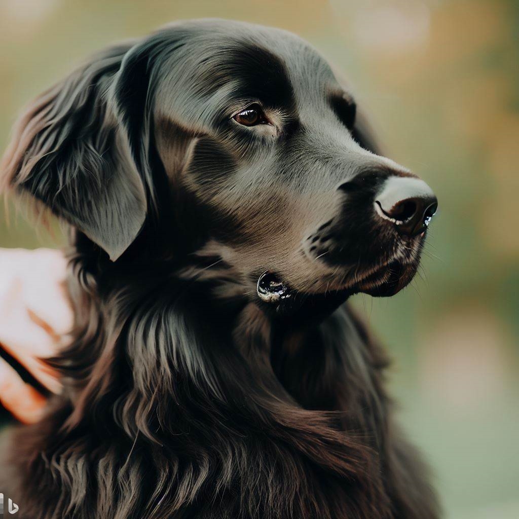 Jak pielęgnować sierść u flat coated retriever