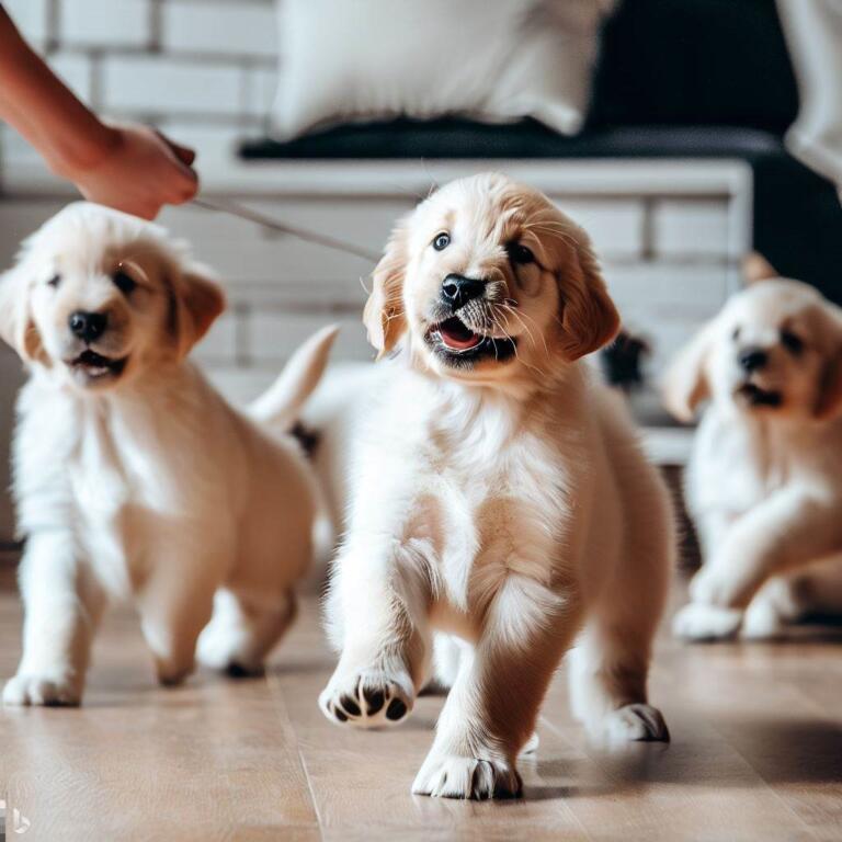 Jak szkolić szczeniaki Golden Retrievera w domu?